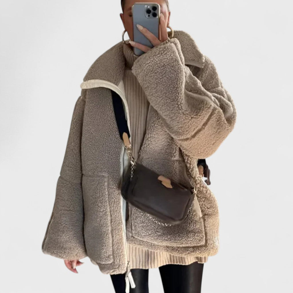 Kaja | Soft Teddy Coat